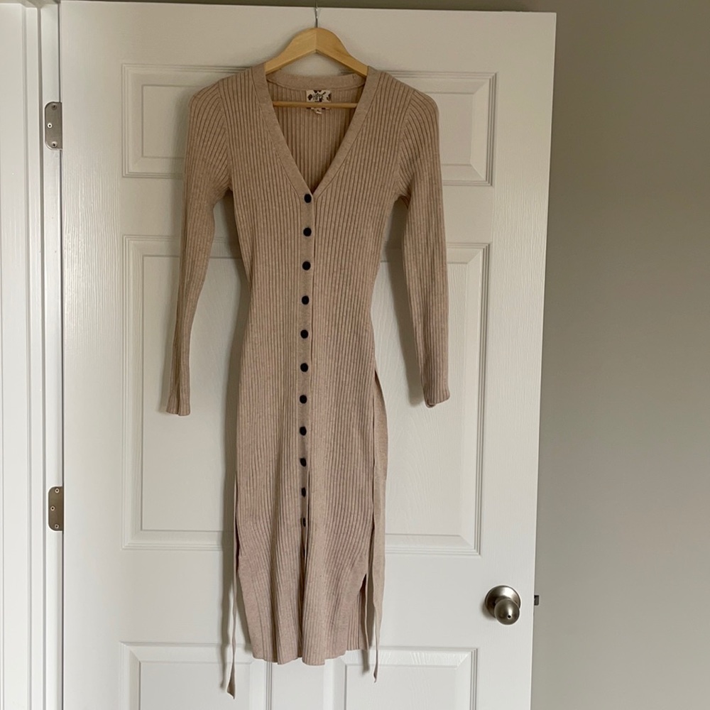 Women’s small Hippie Rose Sweater Dress